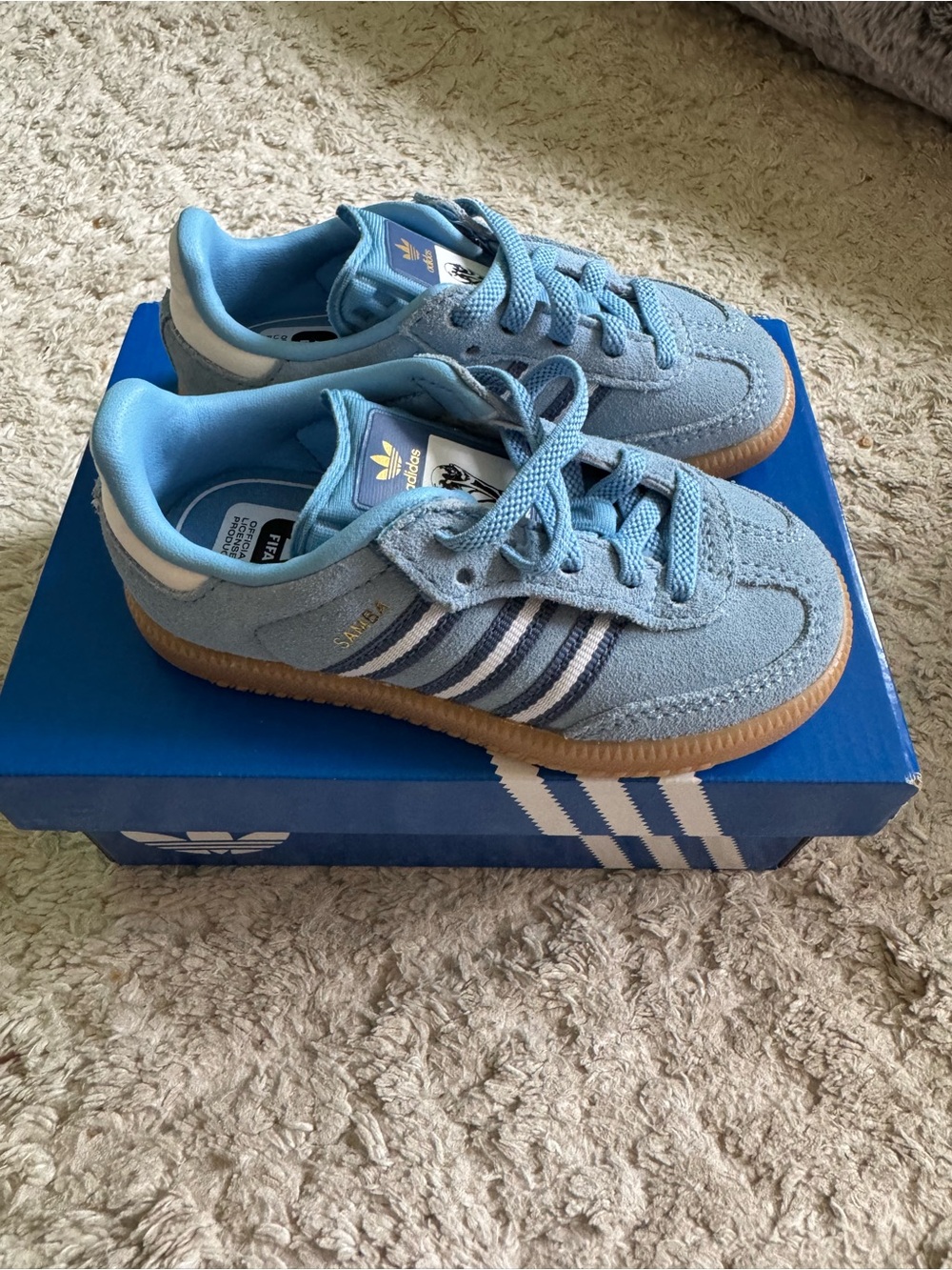 adidas Kids Samba Sneakers Fifa official - Light Blue